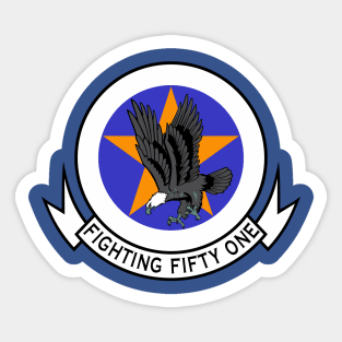 Fighting Fifty One Sticker